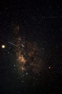starry sky on space