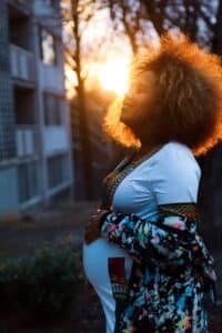 pregnant woman