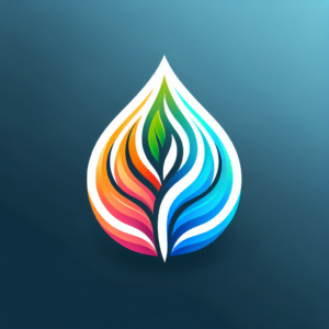 A logo for a lifestyle site focused on personal development and holistic living, capturing the essence of living your best life with a modern and uplifting design.